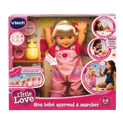 Poupee My Little Love Mon Bebe Apprend A Marcher Jeux Et Jouets Vtech Avenue Des Jeux