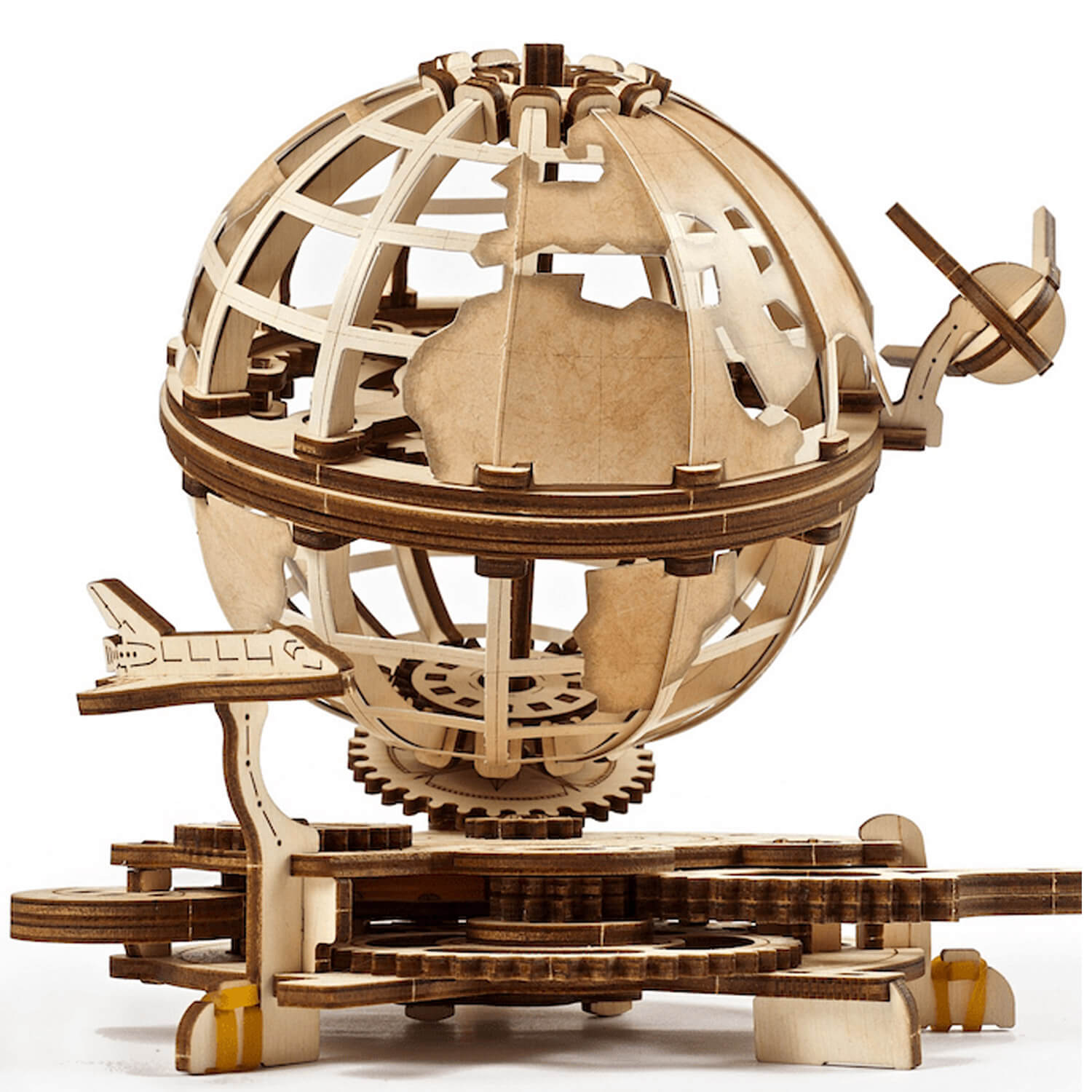 Maquette en bois : Globe - Ugears - Rue des Puzzles
