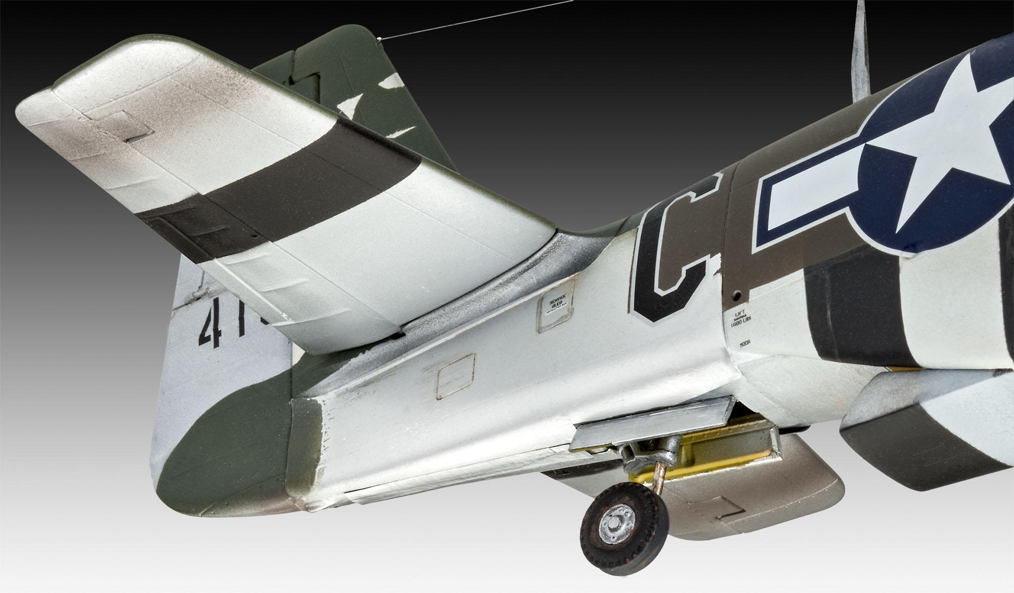 Maquette militaire - Avion Mustang p-51D - 61040 - Kits maquettes