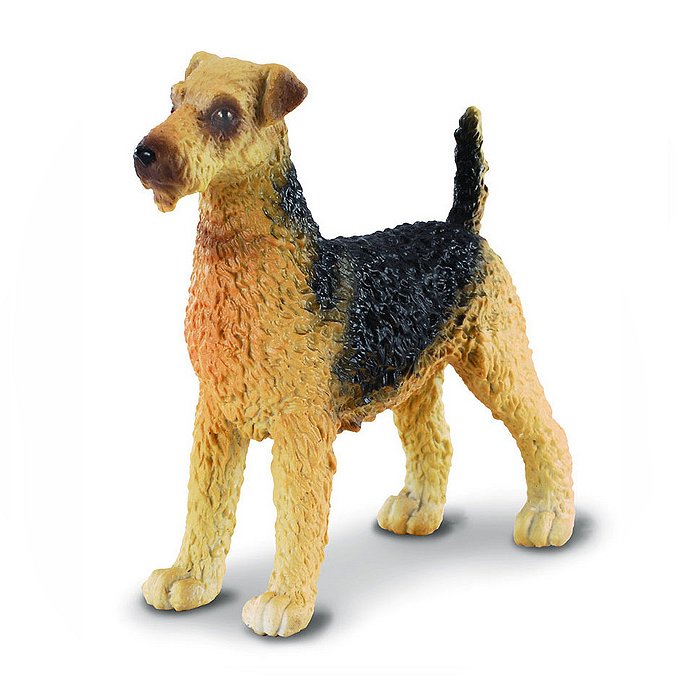 Figurine Chien : Airedale Terrier