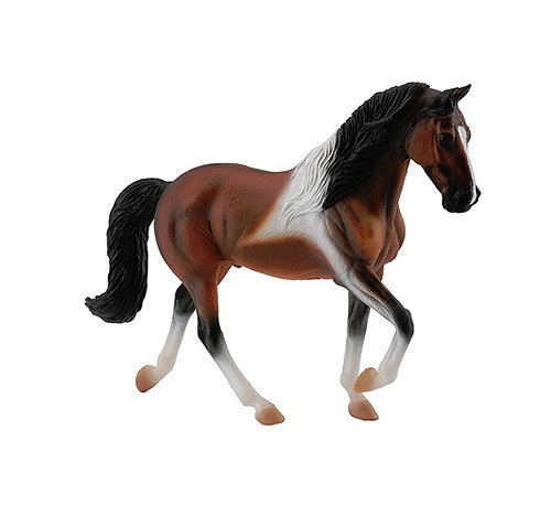 Figurine Cheval Tennessee Walking Horse : Etalon Bai tâché