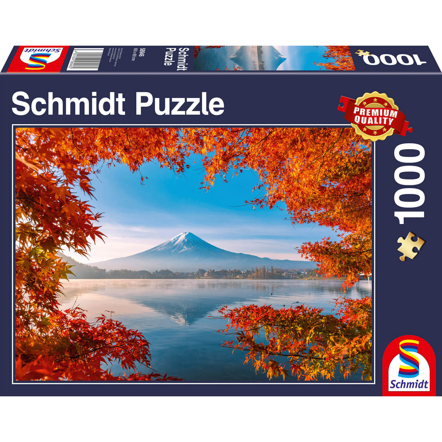 Puzzleworks 1000 Pièce Puzzle Support Fuji En Automne