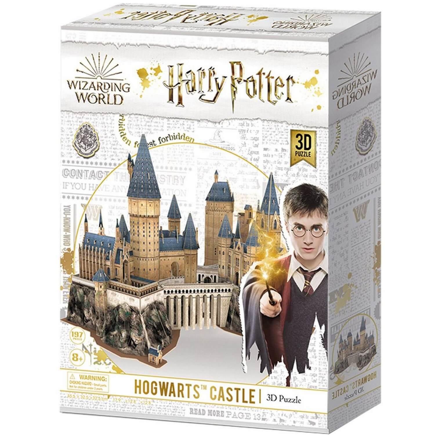 Puzzle 3D Harry Potter - Le Château de Poudlard - 197 pièces - Puzzle 