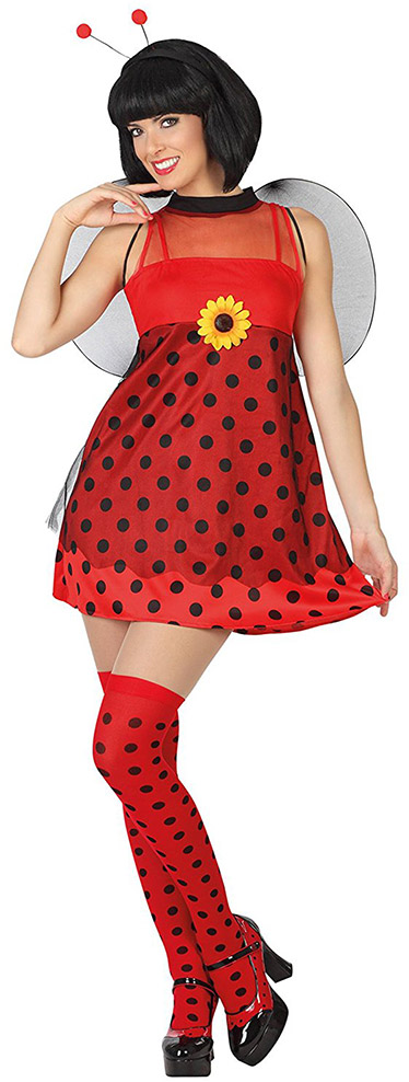 Déguisement Reine des Coccinelles - Femme - XS/S