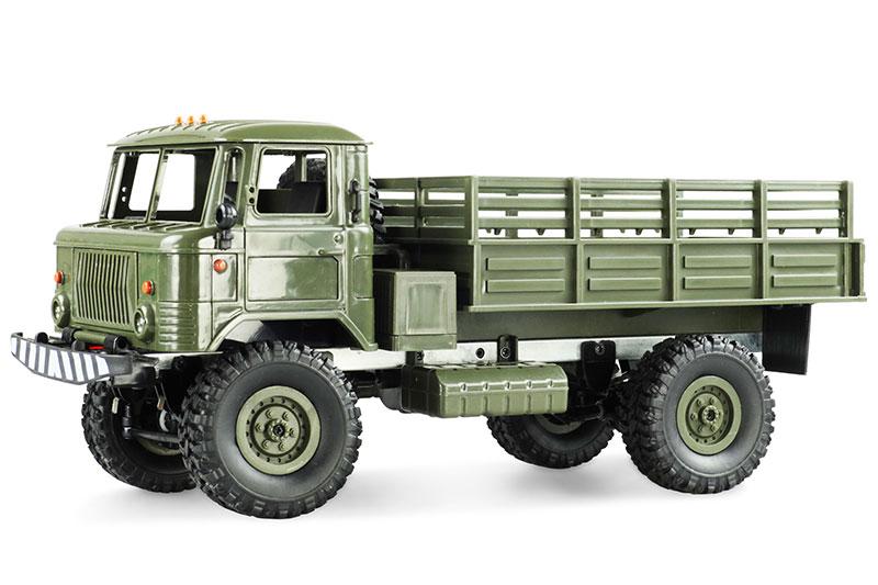 Camion Civil GAZ-66 4WD 1/16e RTR Vert