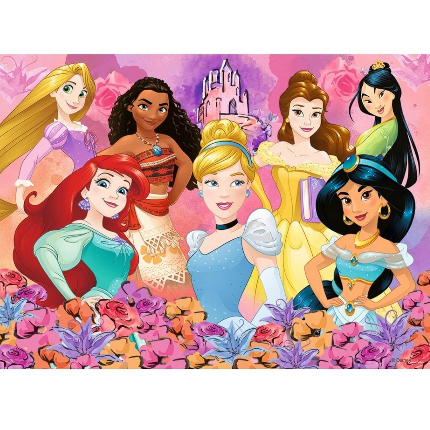 Puzzle 45 pièces : Les princesses Disney