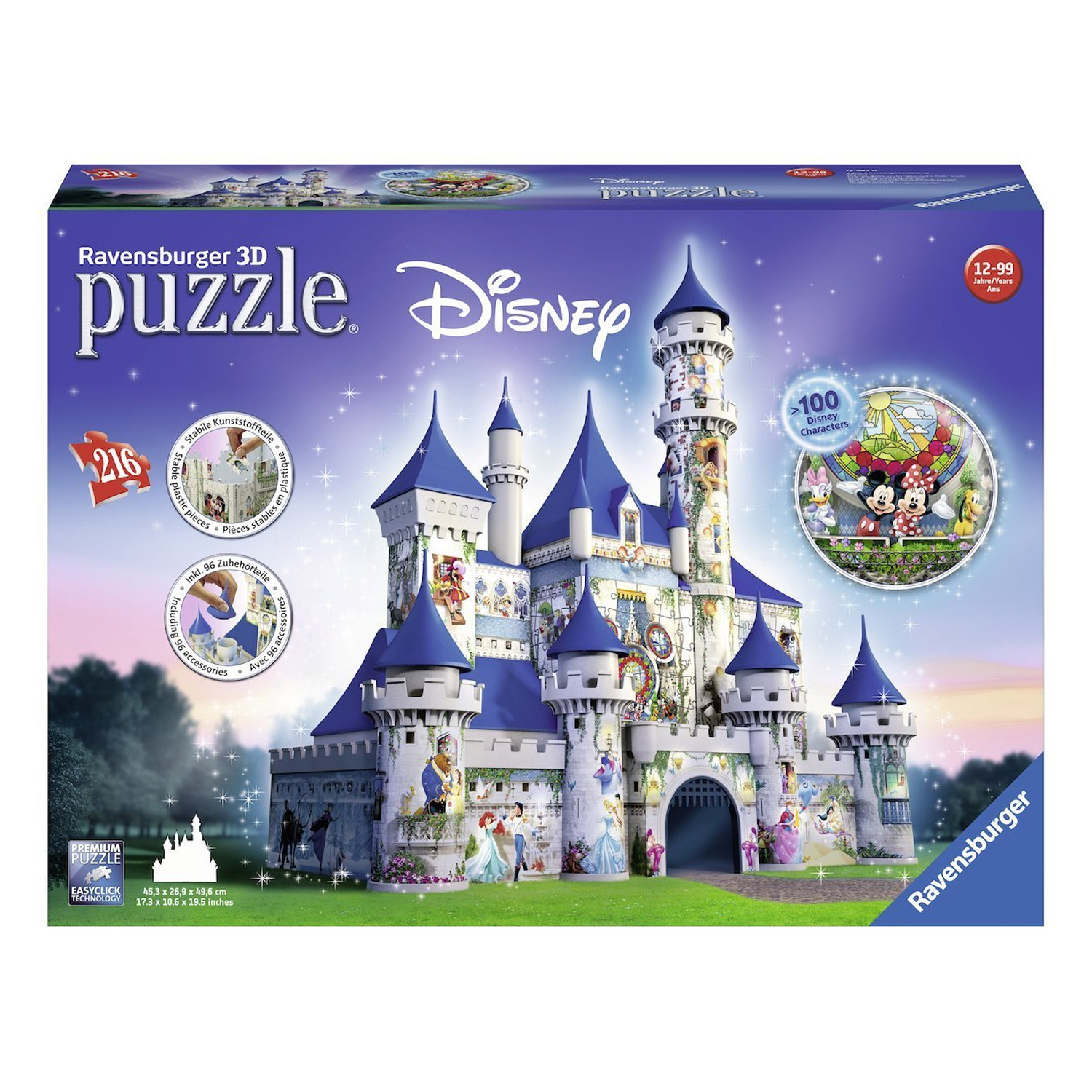 Puzzle Ravensburger Disney Castle Collection puzzle Elsa (La Reine