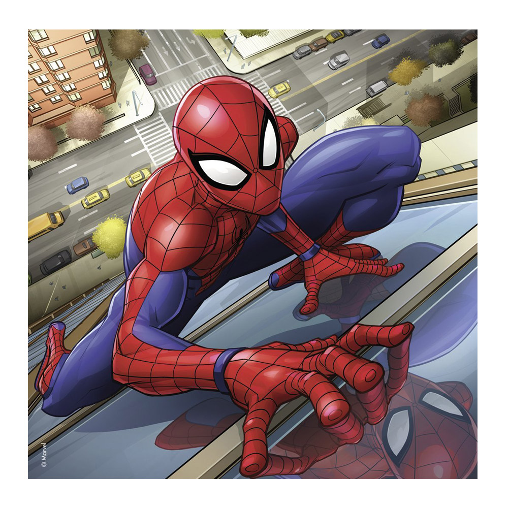 Puzzle 3 x 49 pièces : Spiderman en actionr - Ravensburger - Rue des Puzzles