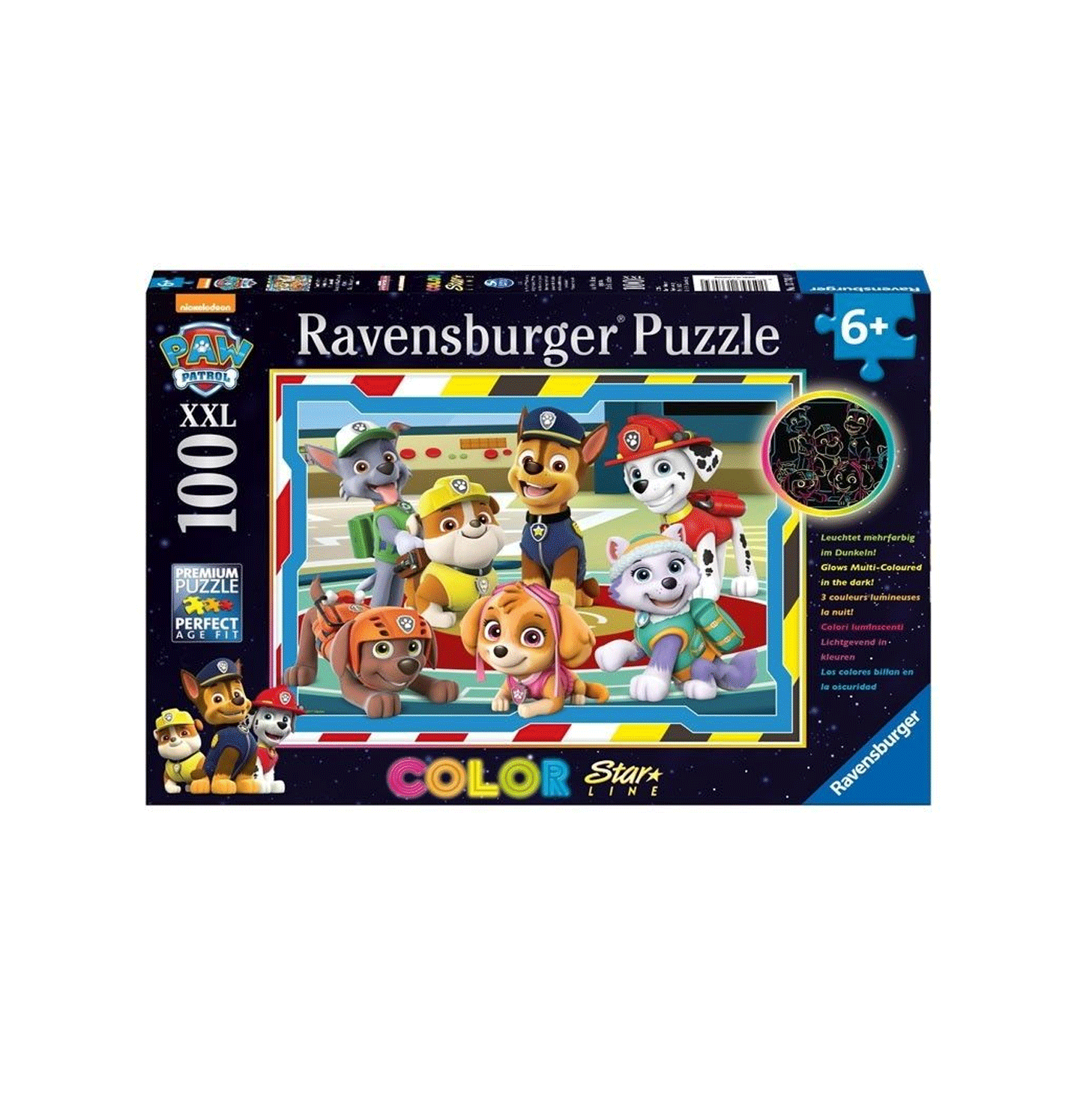 Ravensburger Puzzle 100 p XXL - L'équipe de la Pat'Patrouille