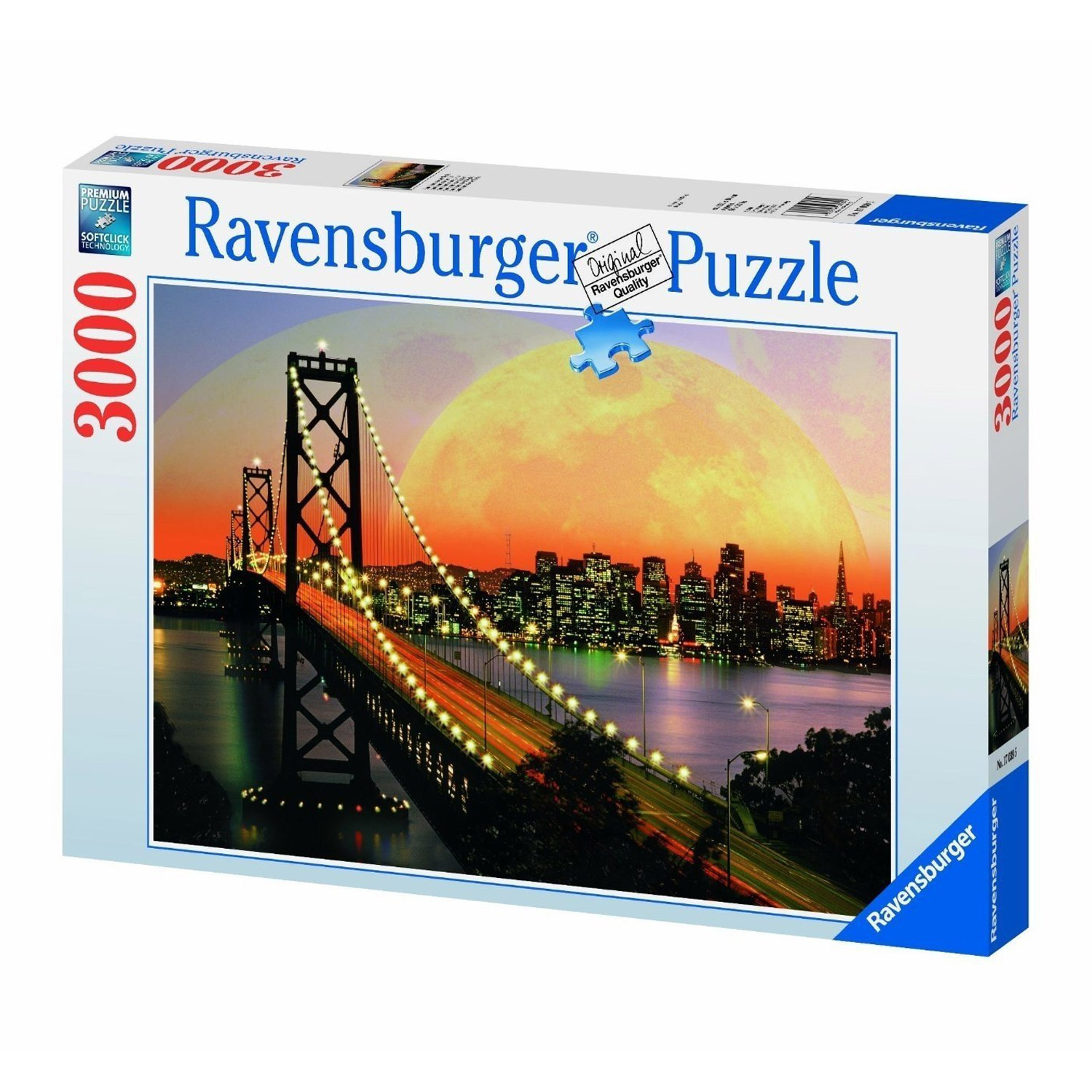 Puzzle 3000 pièces - High Quality Collection - Rues de San Fransisco