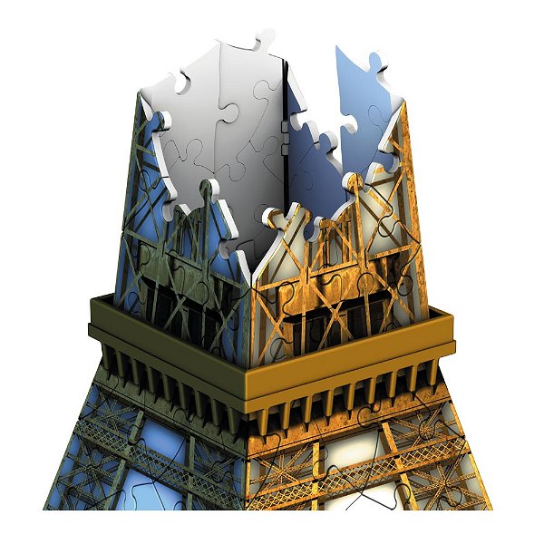 Puzzle 3D La Tour Eiffel, Paris, Ravensburger - Rue des Puzzles