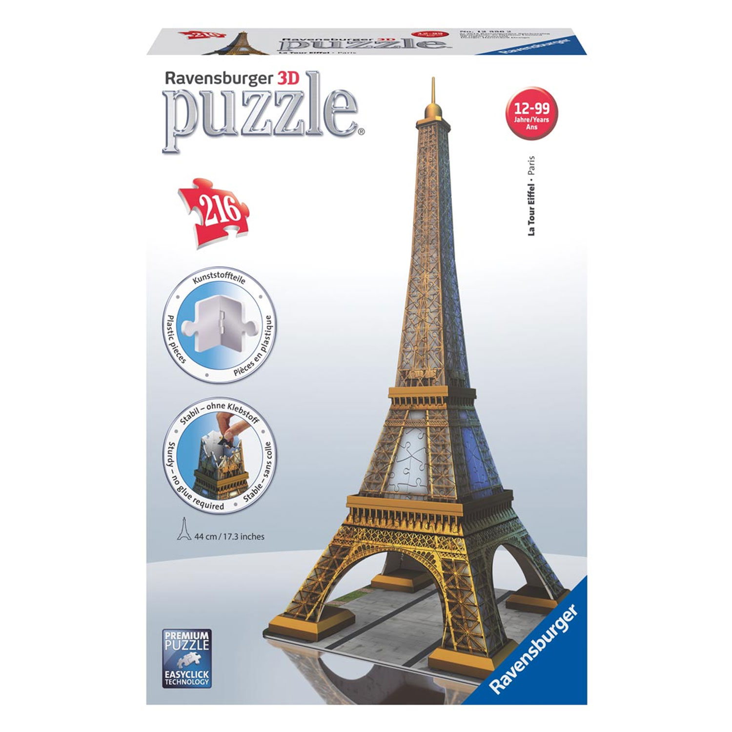 La Tour Eiffel France-Intellectual jouet Puzzle 3D - Chine Puzzle 3d et  jouet prix