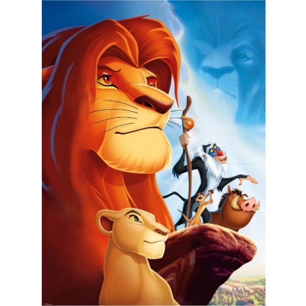 Puzzle 100 pièces XXL - Le Roi Lion