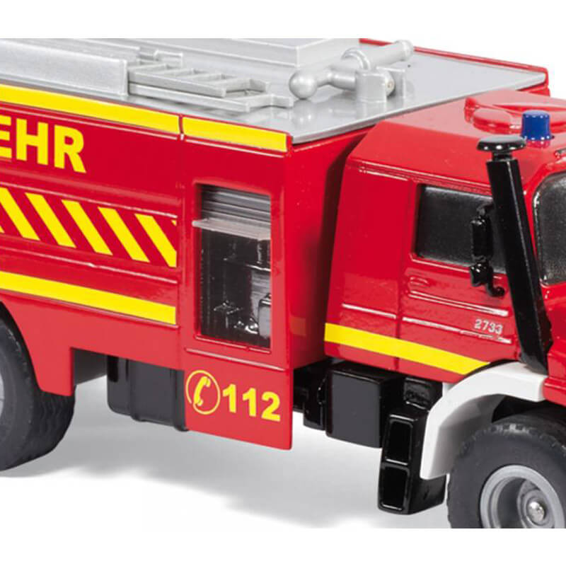 Camion Grue De Pompiers Mercedes Arocs LENA - 70 Cm - Grue Extensible 1,05m - Enfant 3 Ans Et +