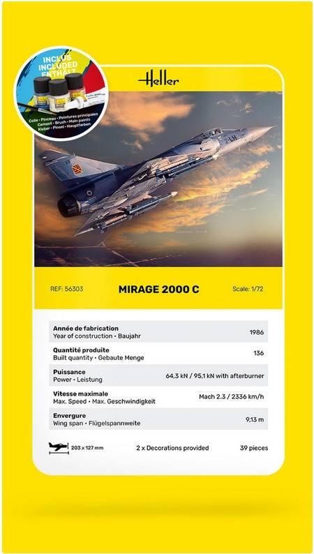 Maquette Avion : Kit Complet : Mirage IV A - Heller - Rue Des Maquettes