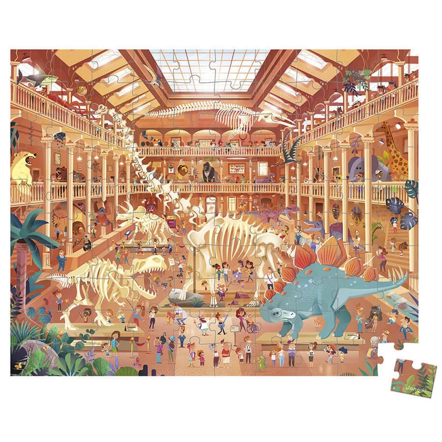 Trefl, Puzzle Pour Enfant Dinosaures de 100 Pièces