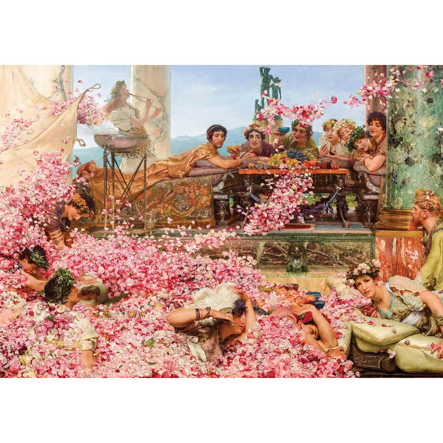 Puzzle 1500 pièces : Les Roses d'Héliogabale