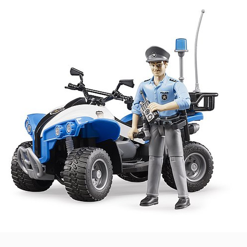 Quad Police avec personnage - Jeux et jouets Bruder - Avenue des Jeux