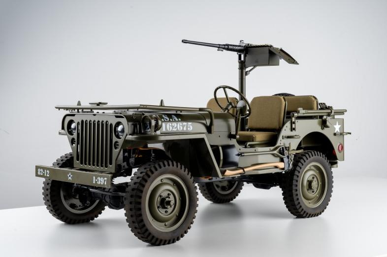 MITRAILLEUSE BROWNING M2 OPTIONNELLE JEEP WILLYS 1/6 V2