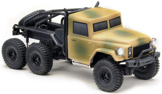 ABSIMA Micro Crawler 6X6 US Trial Truck 1:18 Camouflage RTR