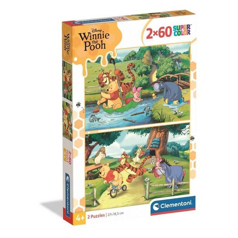 Puzzle 2x60 pièces : Winnie L'ourson - Clementoni - Puzzles