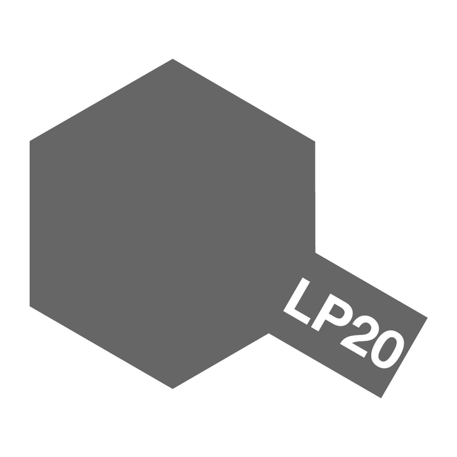 Peinture laquée : LP20 - Gun métal clair