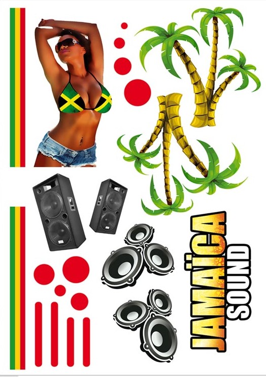 Stickers Jamaïca