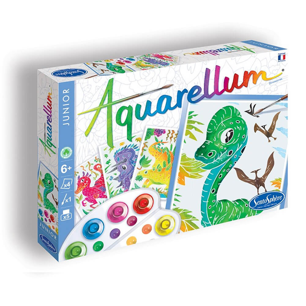 Aquarellum Junior : Dinosaures - Jeux et jouets Sentosphère