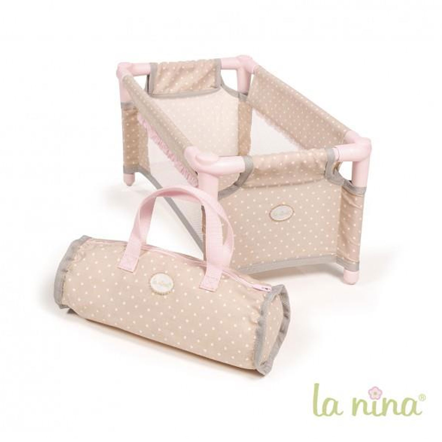 La nina - Lit pliant pour poupée de 30-52 cm Inès La Nina