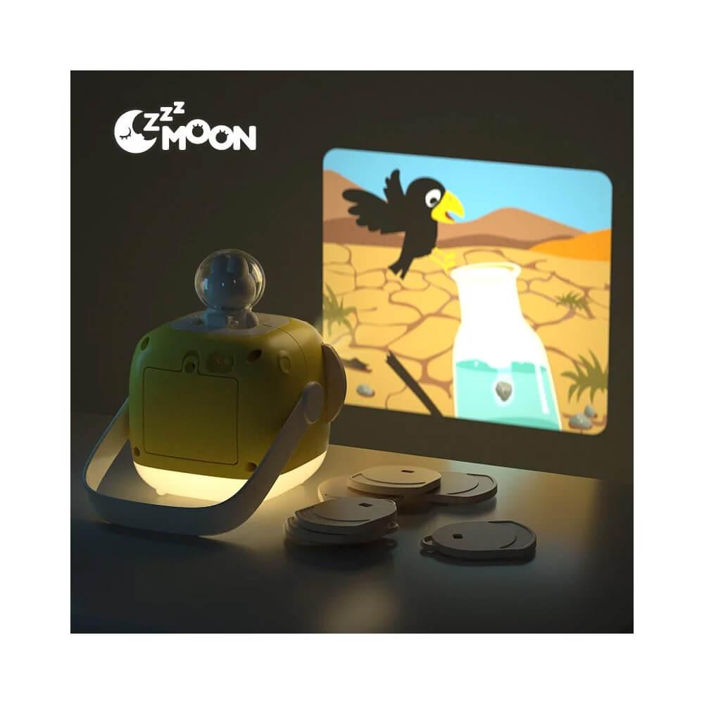 Projecteur de contes ZzzMoon 1.0 : pour enfants sans écran, ni ondes 