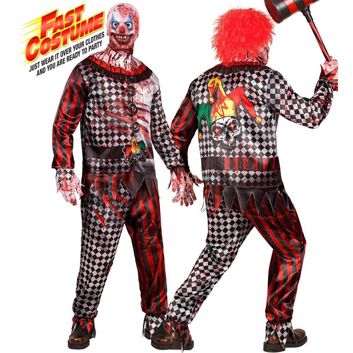 Deguisement Clown mechant - Adulte