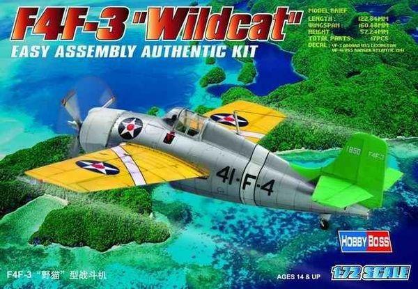 Maquette avion : F4F-3 Wildcat