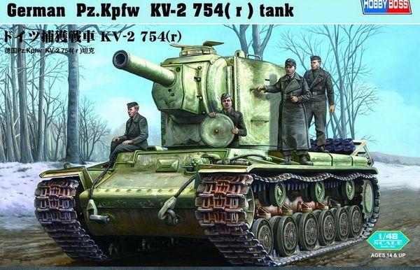 Maquette Char : German PZ.KPFW KV-1 754r
