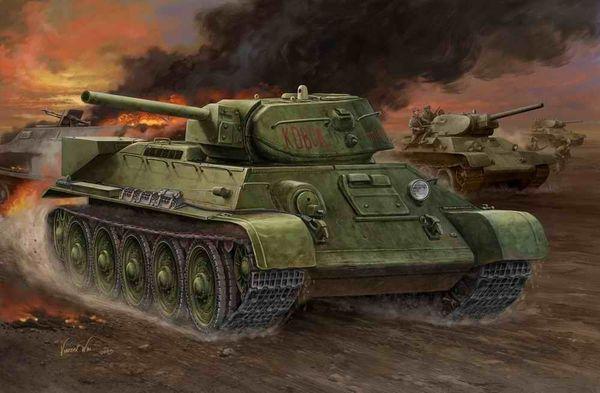 Maquette Char : Russia T-34/76 Model 1942 Factory N°112 Tank