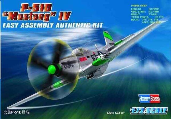 Maquette avion : P-51 D Mustang IV