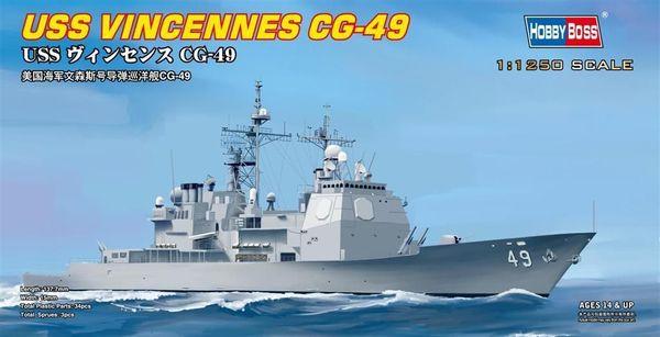 Maquette bateau : USS Vincennes CG-49