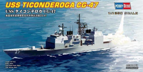 Maquette bateau : USS Ticonderoga CG-47