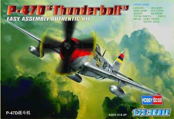 Maquette avion : P-47 D Thunderbolt