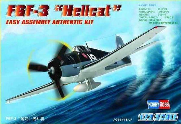 Maquette avion : F6F-3 Hellcat