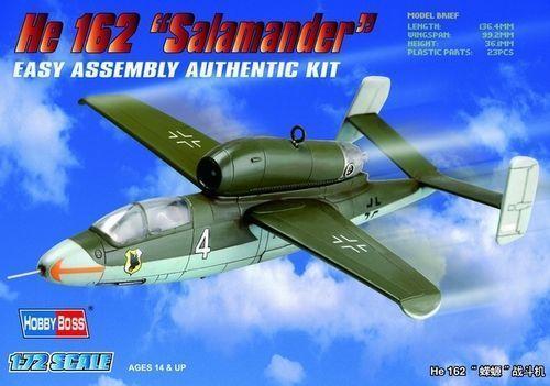 Maquette avion : HE 162 Salamander