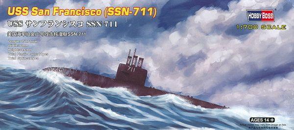 Maquette sous-marin : USS SSN-711 San Francisco