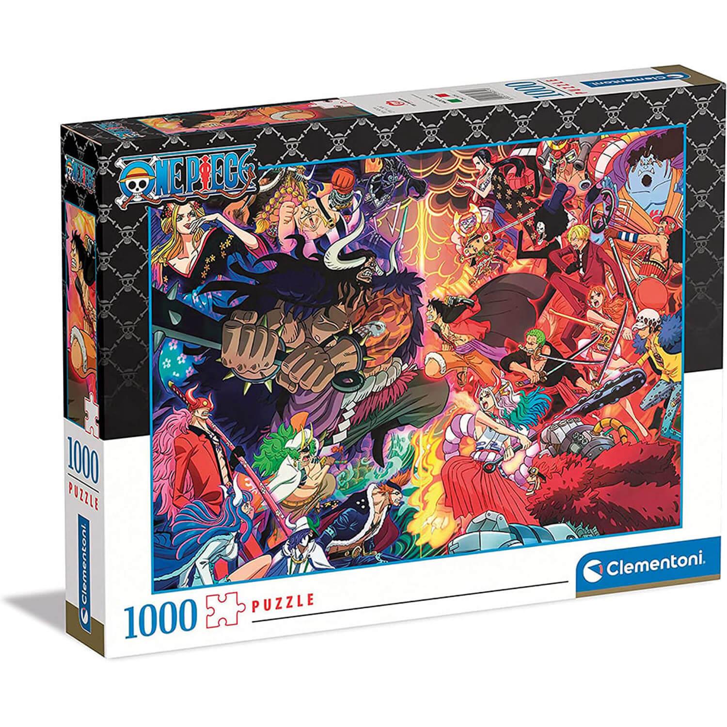Puzzle 1000 pièces : Impossible : One Piece - Clementoni - Rue des