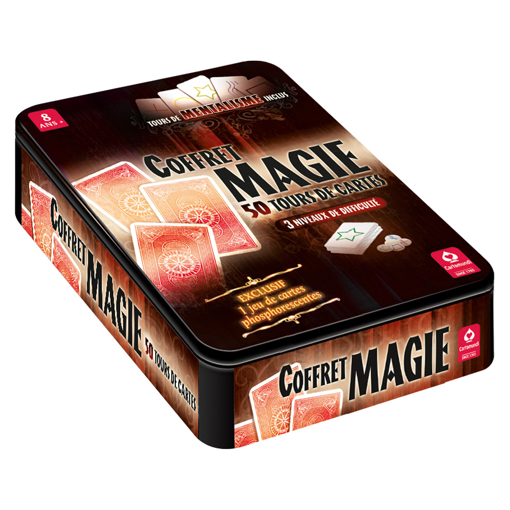 Coffret Magie : 50 tours de cartes