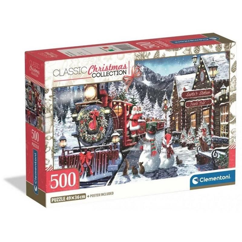 Puzzle 500 pièces Train Station WSnowman - vue 3