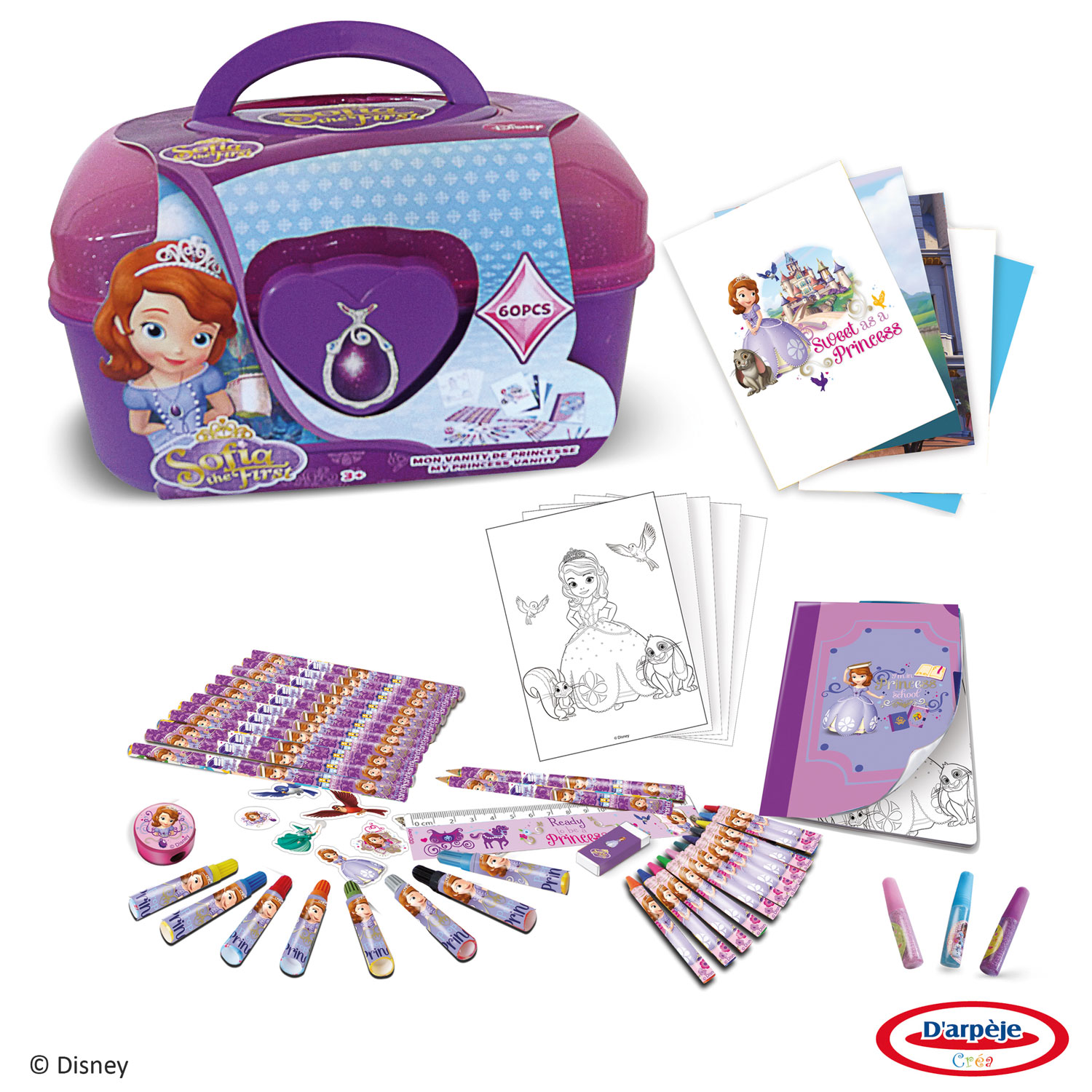 Mon Vanity créatif Princesse Sofia Jeux et jouets Darpèje Avenue
