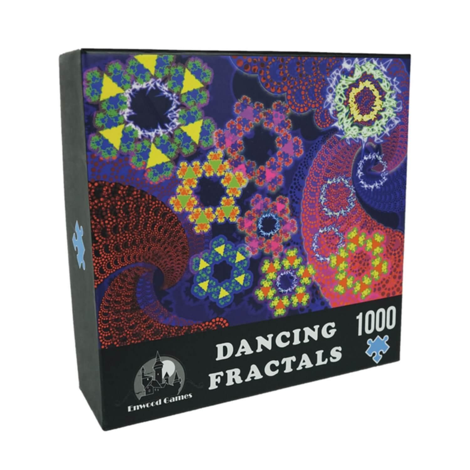 Couverture de PUZZLE 1000 PIÈCES DANCING FRACTALS