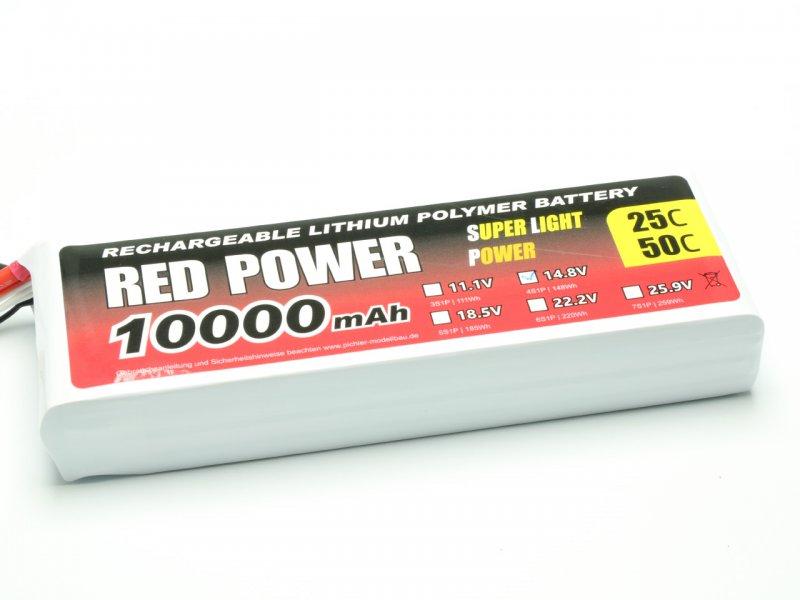 Accu LiPo RED POWER SLP 10000 - 14,8v