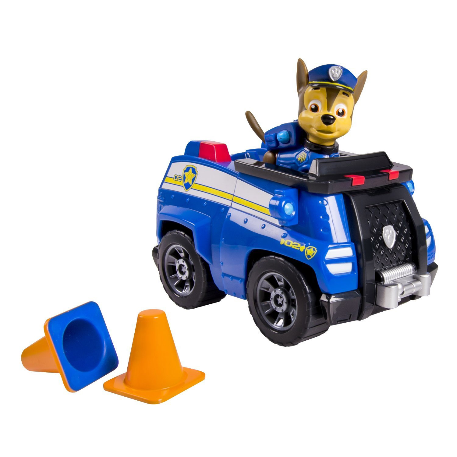 Coloriage de Chase et son camion de Police – La Pat' Patrouille