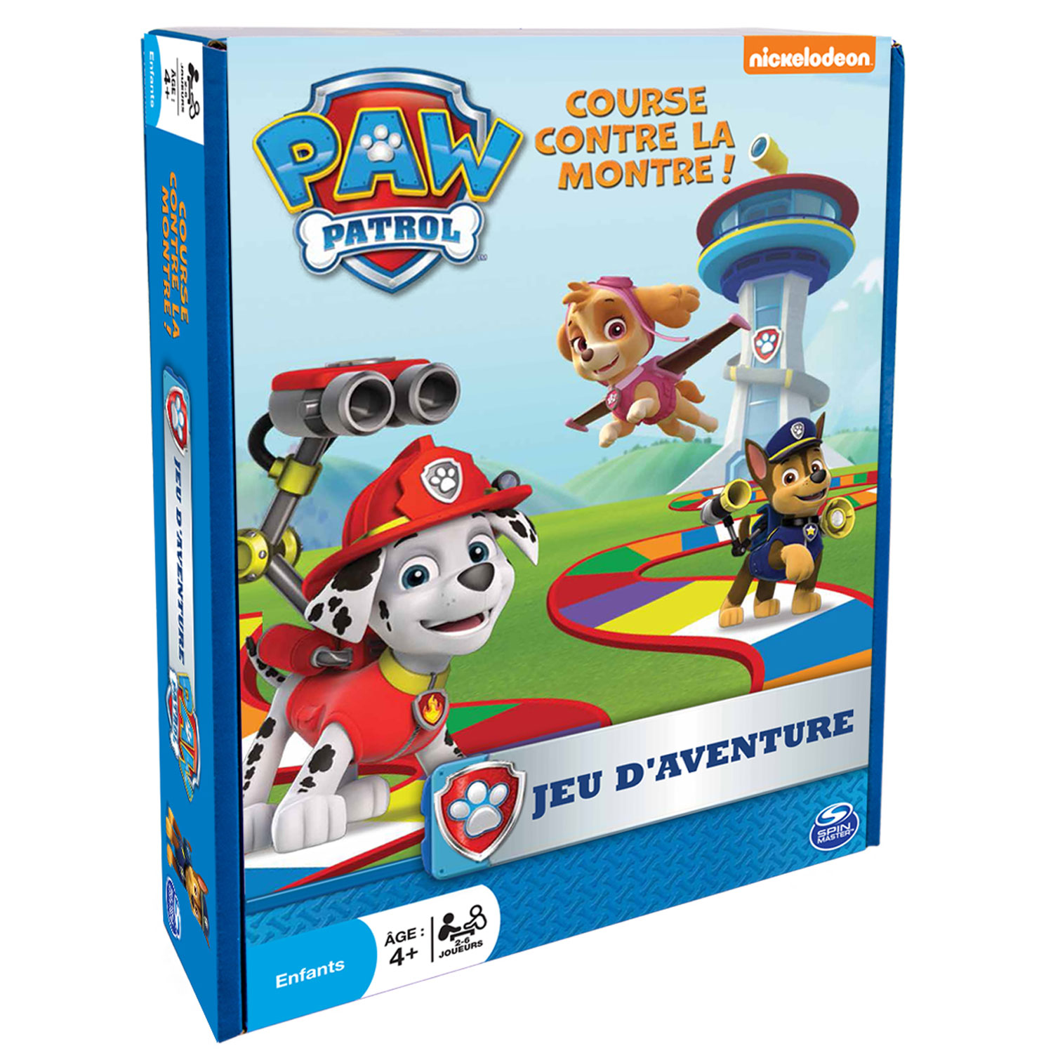 Jeu d'aventure Pat'Patrouille (PAW Patrol) - Jeux et jouets Spin