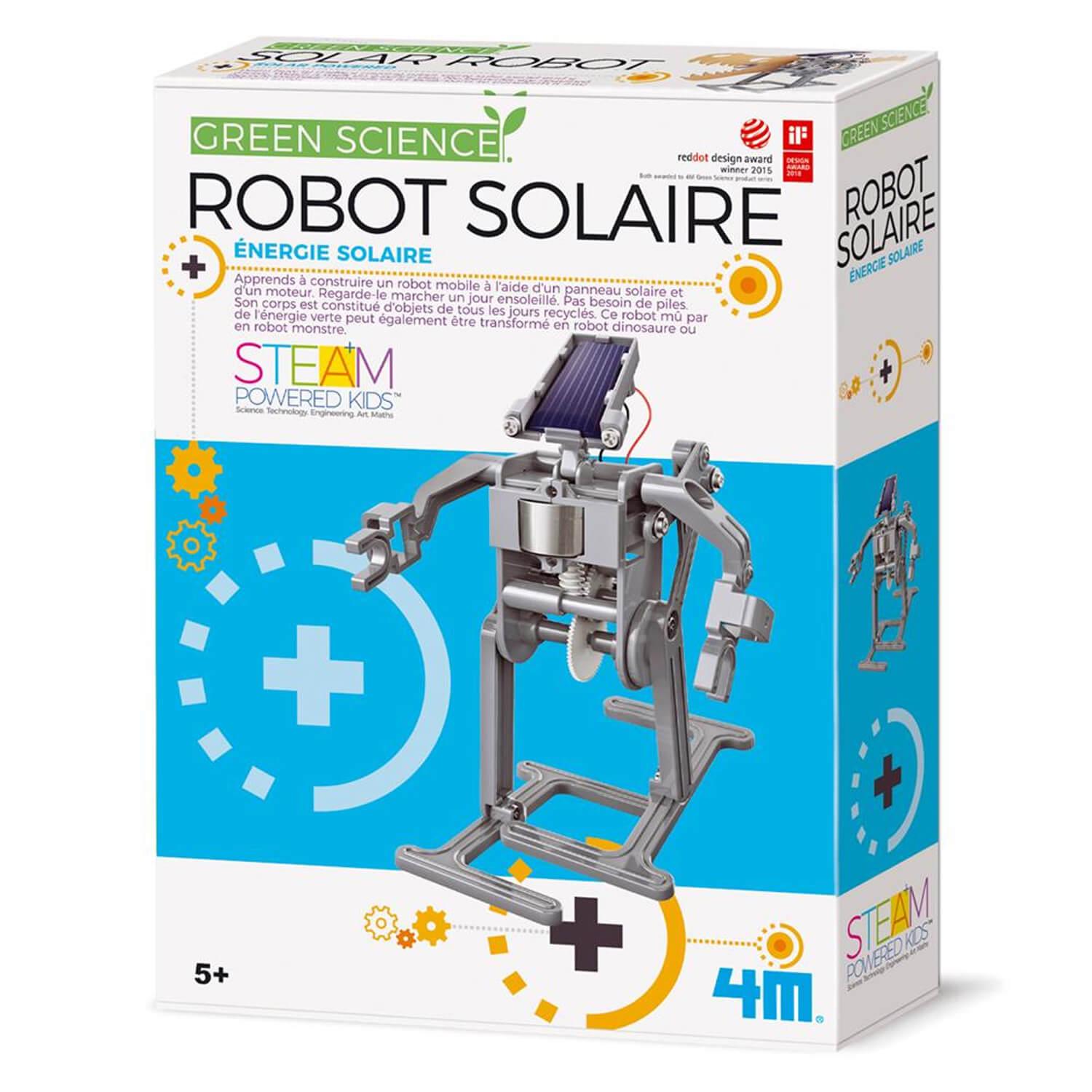 Kit de fabrication Green Science : Robot Solaire